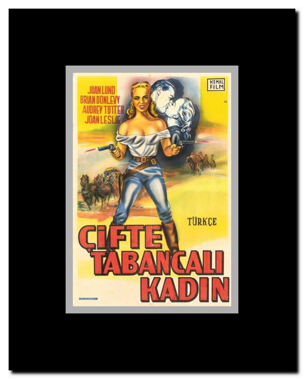 The Woman They Almost Lynched Framed Movie Poster