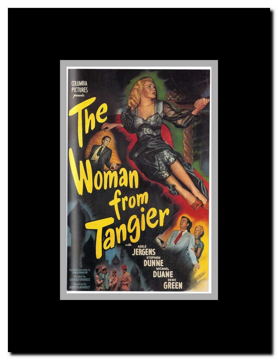 The Woman from Tangier Framed Movie Poster