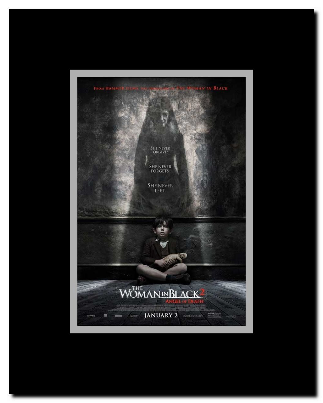 The Woman in Black 2: Angel of Death Framed Movie Poster