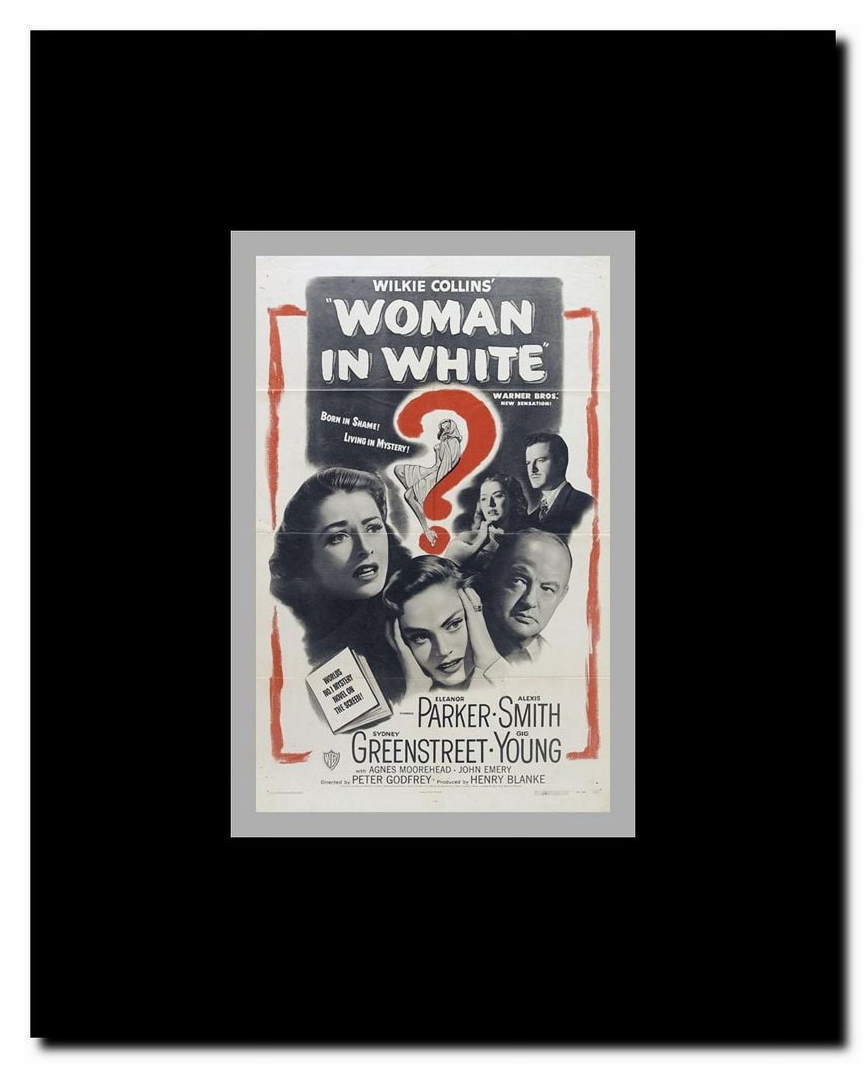The Woman in White Framed Movie Poster
