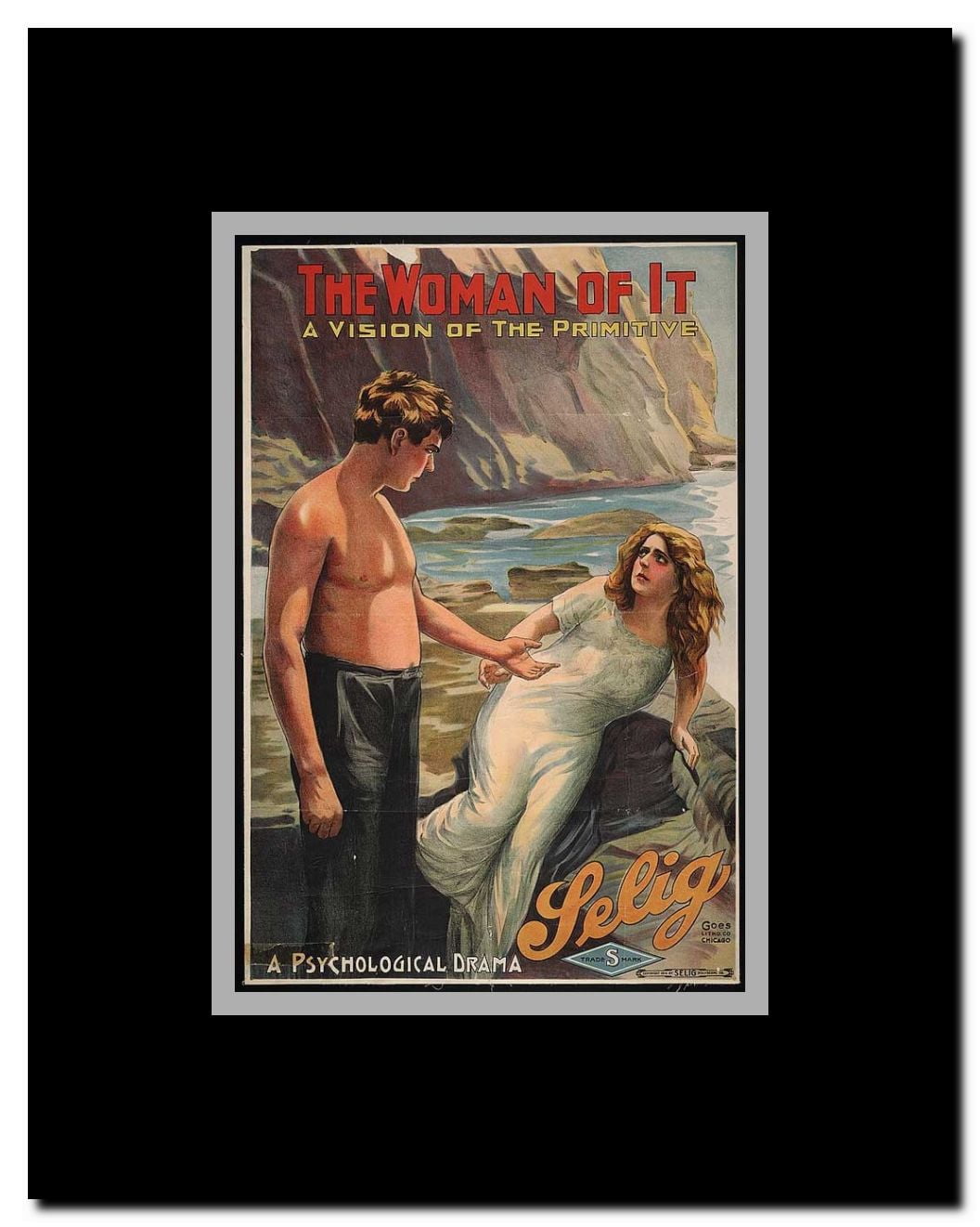 The Woman of It Framed Movie Poster