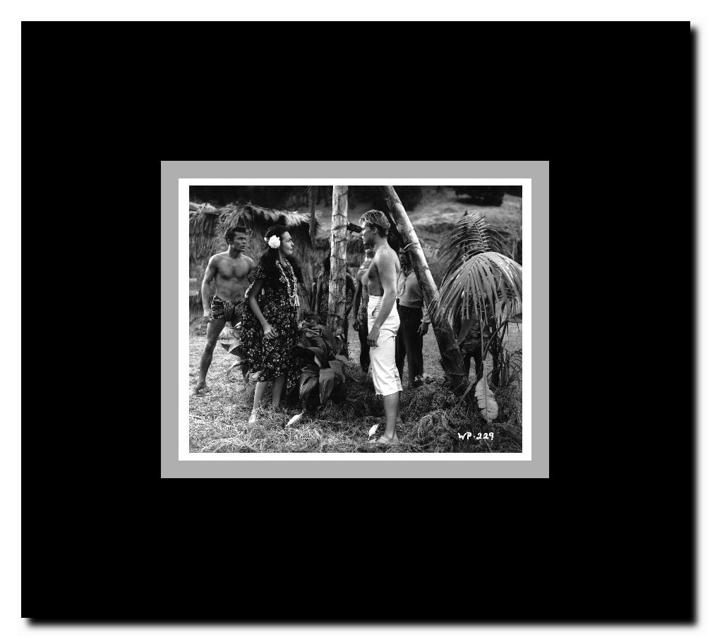 The Women of Pitcairn Island Framed Movie Poster
