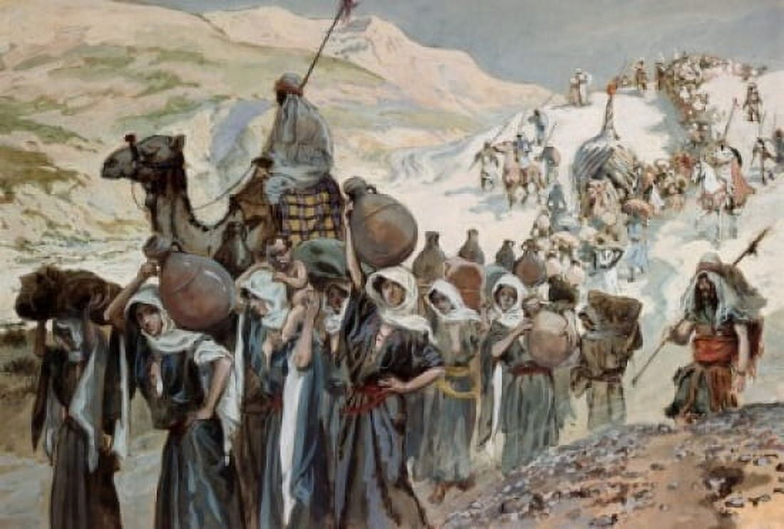The Women of Ziklag Taken into Captivity James Tissot (1836-1902French) Jewish Museum New York Canvas Art - James Tissot (18 x 24)