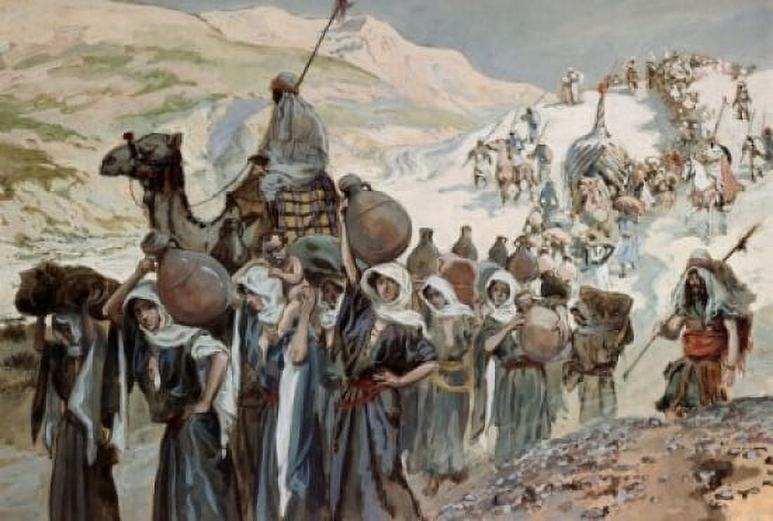 The Women of Ziklag Taken into Captivity James Tissot (1836-1902French) Jewish Museum New York Canvas Art - James Tissot (24 x 36)