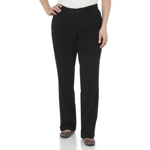 The Women's Classic Straight Leg Stretch Woven Pants Available in ...