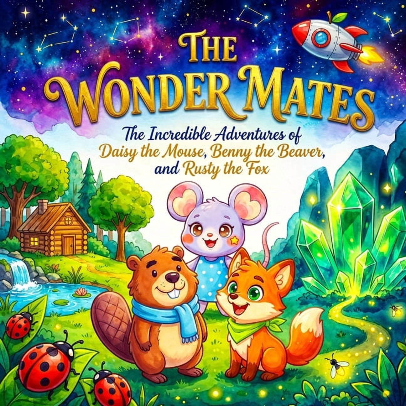 The Wonder Mates The Wonder Mates: The Incredible Adventures of Daisy the Mouse, Benny the Beaver, and Rusty the Fox, Book 6, (Paperback)