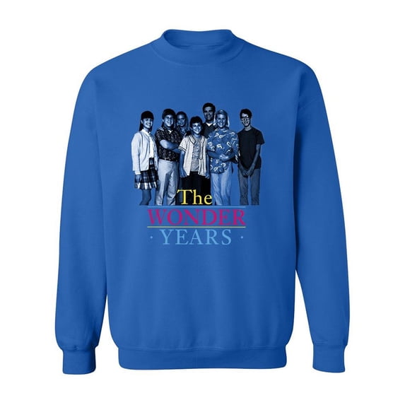 The Wonder Years Main Characters Sweatshirt Men -T-Line Designs, Male Medium