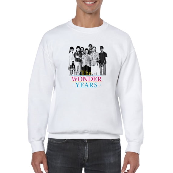 The Wonder Years Main Characters Sweatshirt Men -T-Line Designs, Male XX-Large