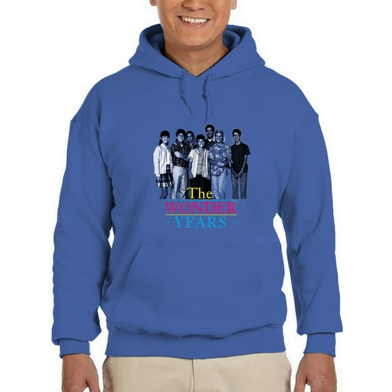 The Wonder Years Protagonists Hoodie Men -T-Line Designs, Male x-Large