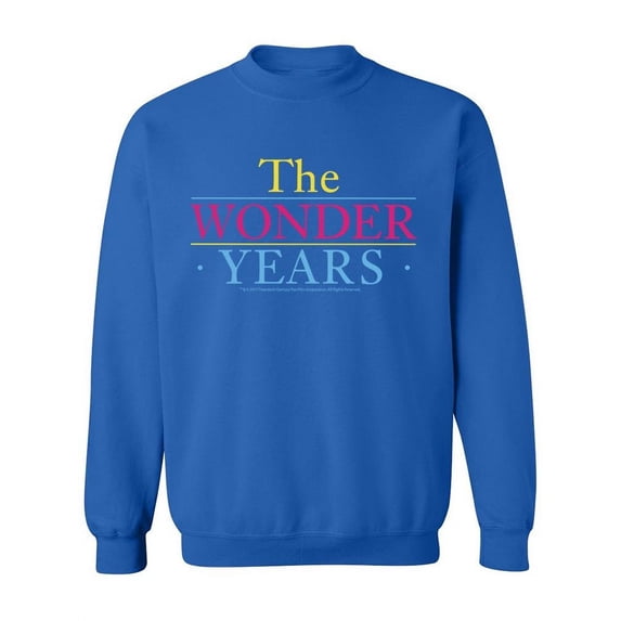 The Wonder Years Tv Show Sweatshirt Men -T-Line Designs, Male Small