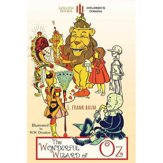 The Wonderful Wizard of Oz: Unabridged & illustrated, (Paperback)