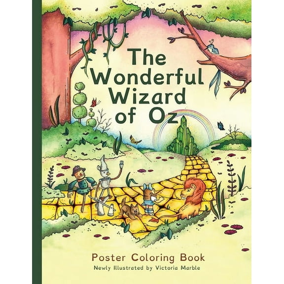The Wonderful Wizard of Oz Poster Coloring Book: MCP Classic, (Paperback)