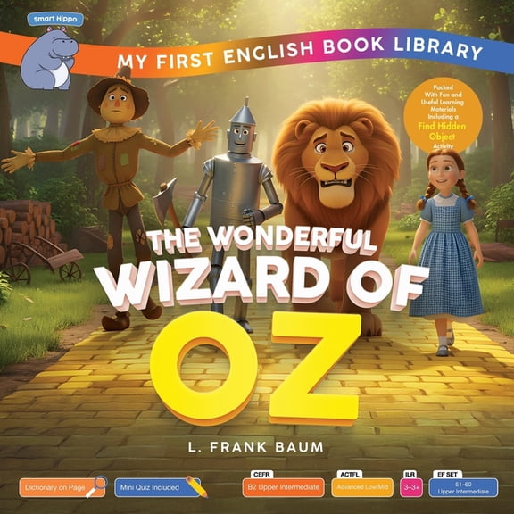 Smart Hippo My First English Book Librar The Wonderful Wizard of Oz (Smart Hippo My First English Book Library): Educational Storybook (ESL Students), (Paperback)