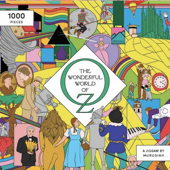 The Wonderful World of Oz 1000 Piece Puzzle : A Movie Jigsaw Puzzle (Jigsaw)