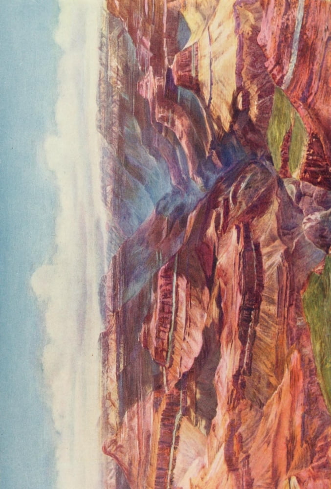 The Wonders of the World 1910 The Grand Canyon Arizona Canvas Art - Unknown (18 x 24)