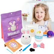 The Woobles Crochet Kit With Easy Peasy Yarn As Seen On Tank For Beginners With Step By Step Video Tutorials The Dinosaur