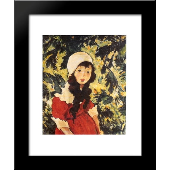 The Woodman's Girl 20x24 Framed Art Print by Nicolae Tonitza