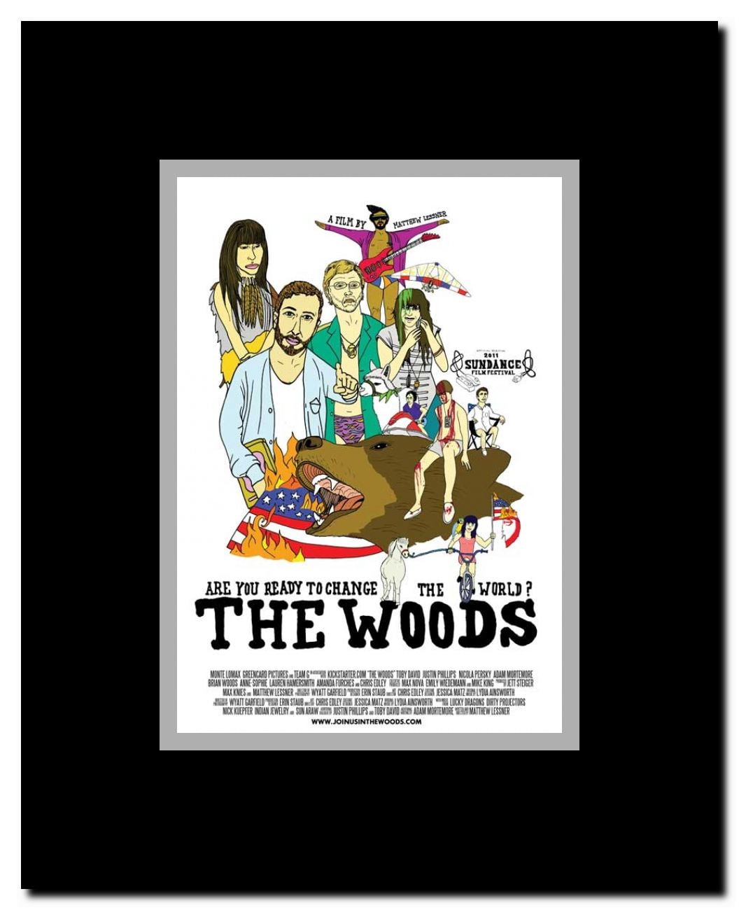 The Woods Framed Movie Poster