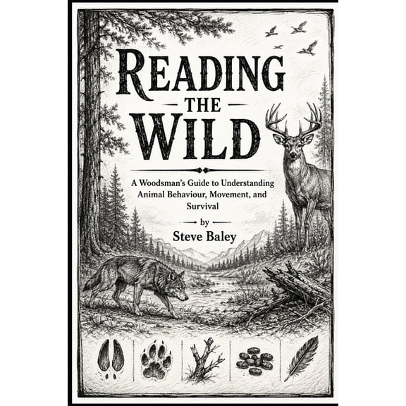 The Woodsman's Bushcraft Reading the Wild: A Woodsman's Guide to Understanding Animal Behaviour, Movement, and Survival, Book 8, (Paperback)