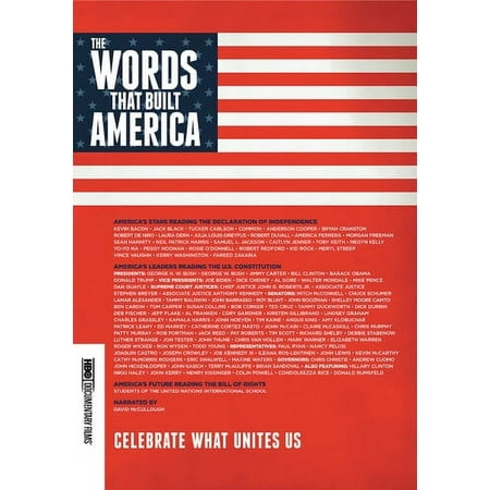 The Words That Built America [DVD] [2017]