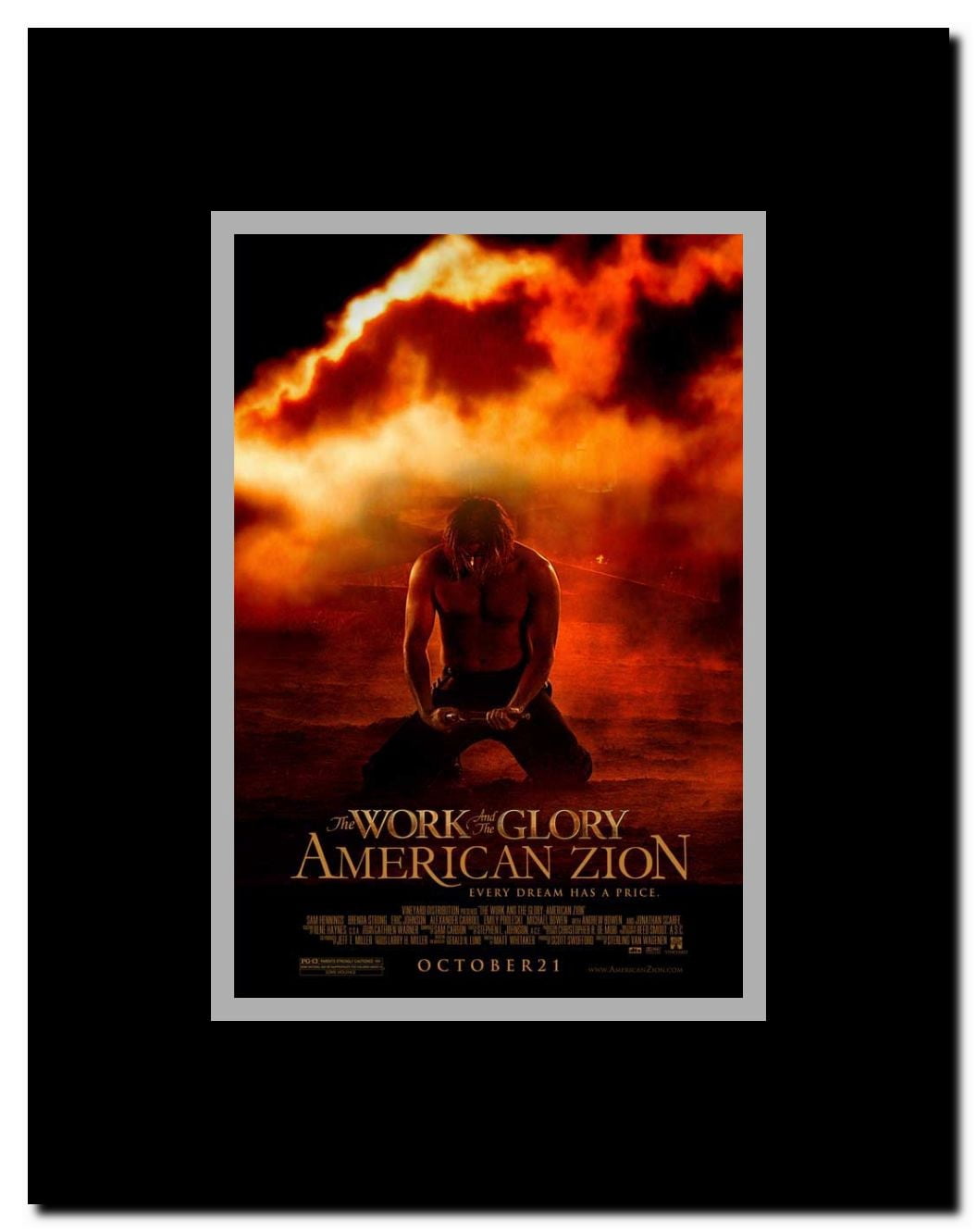 The Work and the Glory II: American Zion Framed Movie Poster