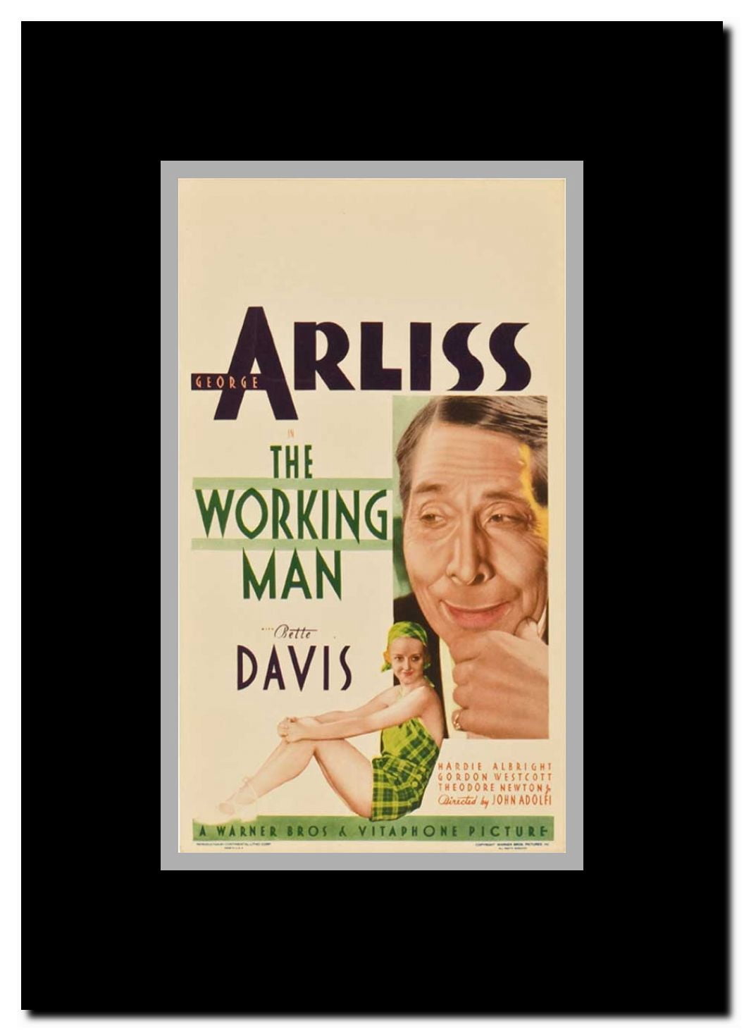 The Working Man Framed Movie Poster
