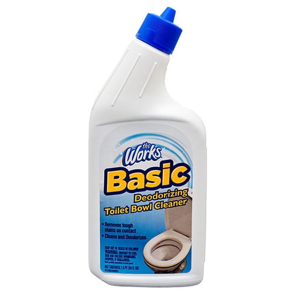 The Works Basic Toilet Bowl Cleaner 24 Oz