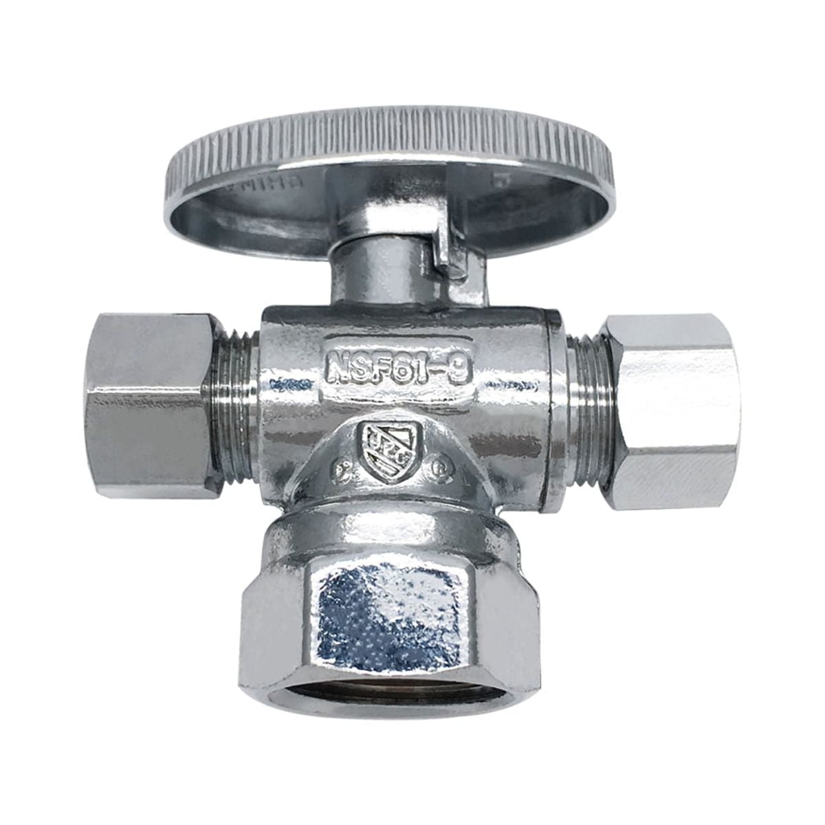The Works, Chrome Plated Brass, 1/2 in. FIP x 3/8 in. OD Valves
