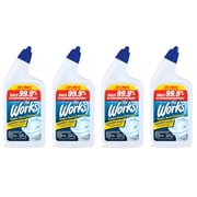 The Works Toilet Bowl Cleaner, 32 Ounce, 4 Count, 4 Pack