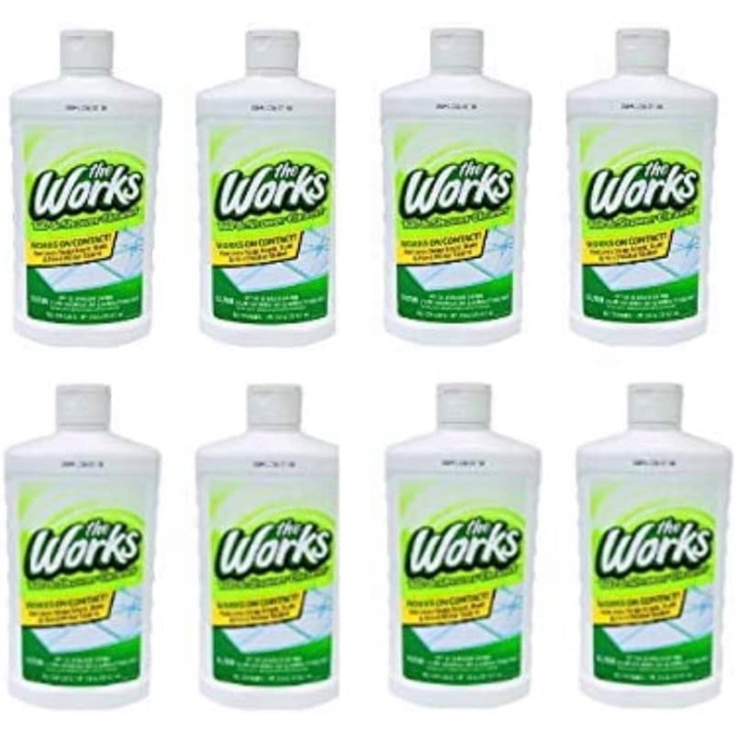 The Works - Tub & Shower Cleaner 1PT (16FL OZ) 473ml (8) - Walmart.com
