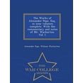 thumbnail image 1 of The Works of Alexander Pope, Esq., in Nine Volumes Complete. with the Commentary and Notes of Mr. Warburton. Vol. I. - W, (Paperback), 1 of 1