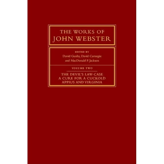 The Works of John Webster, (Hardcover)