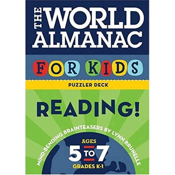 Pre-Owned The World Almanac for Kids Puzzler Deck: Reading: Ages 5-7 Paperback
