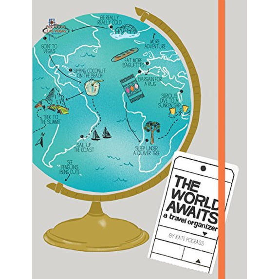 Pre-Owned The World Awaits: A Travel Organizer Paperback