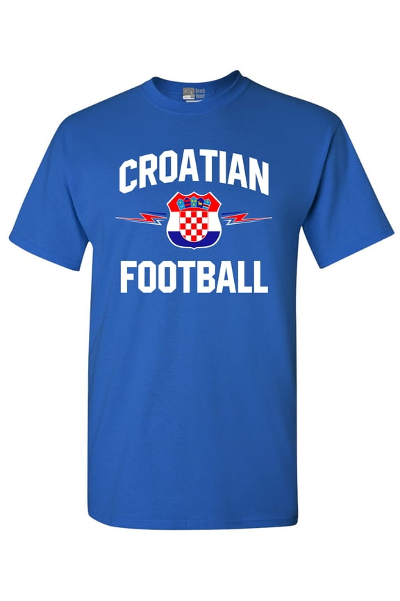 The World Croatian Football Soccer Team Sports DT Adult T-Shirt Tee