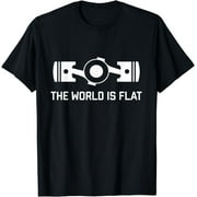 The World Is Flat - Flat Four Boxer Engine JDM Racecar T-Shirt