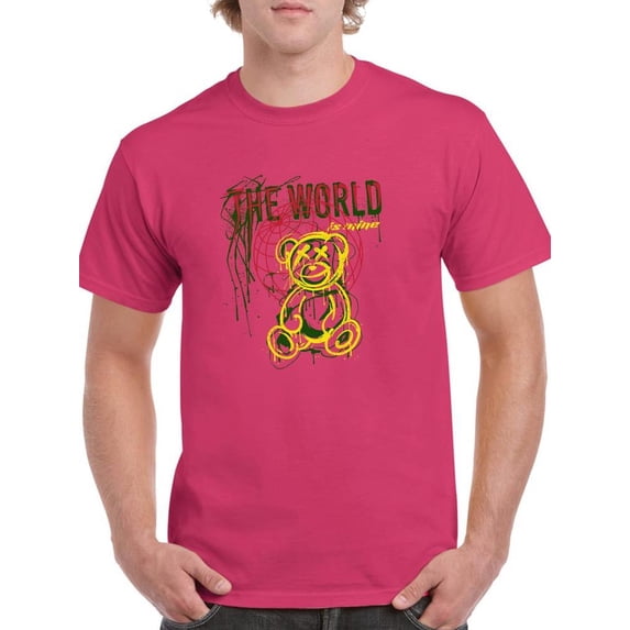 The World Is Mine T-Shirt Men -Image by Shutterstock, Male XX-Large