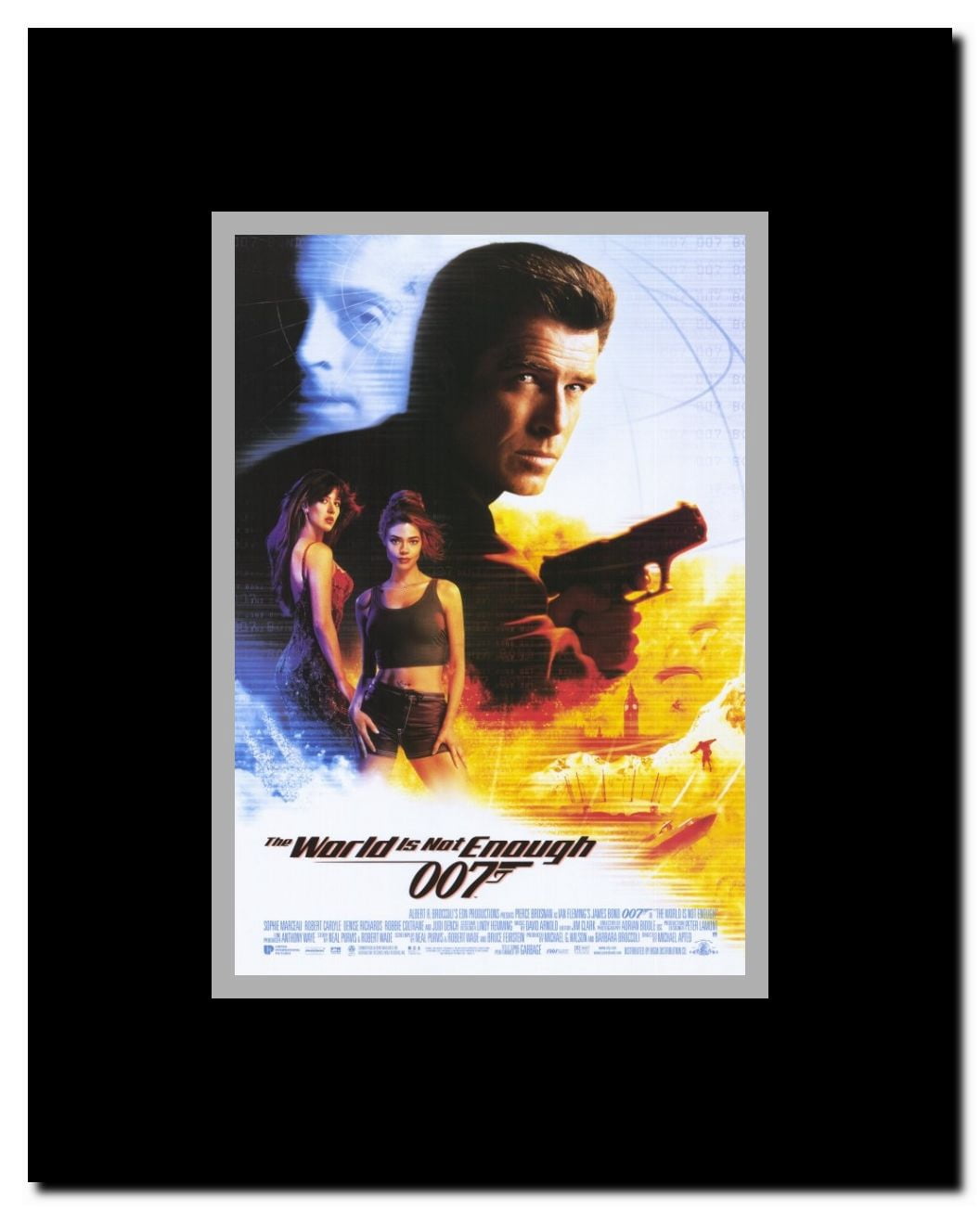 The World Is Not Enough Framed Movie Poster