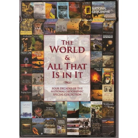 Pre-Owned The World & All That Is in It: Four Decades of National Geographic's Special Publications (Hardcover) 1426203527 9781426203527