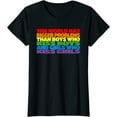 thumbnail image 1 of The World has Bigger Problems Gay Pride LGBTQ Pride Rainbow T-Shirt, 1 of 3