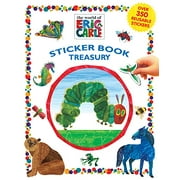 Pre-Owned The World of Eric Carle Sticker Book Treasury - Activity Books for kids, 350 reusable stickers, 96 pages of fun, 9782764336151, 2764336152, Paperback, Kids Edition edition
