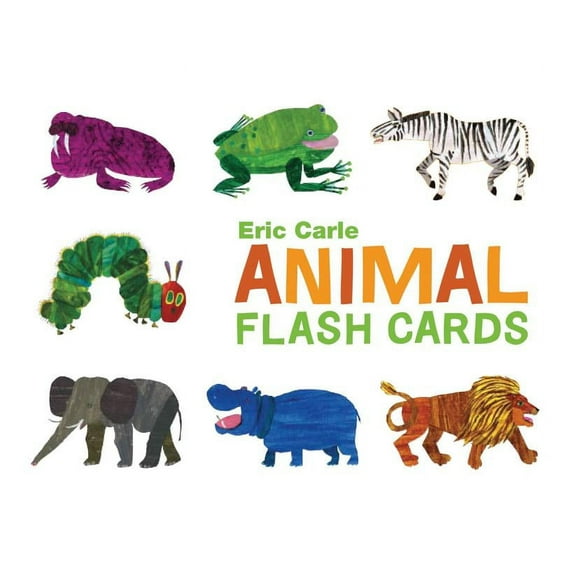 The World of Eric Carle(TM) Eric Carle Animal Flash Cards : (Toddler Flashcards for Kids, Animal ABC Baby Books)