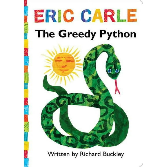 World of Eric Carle The Greedy Python: Lap Edition, (Board Book)