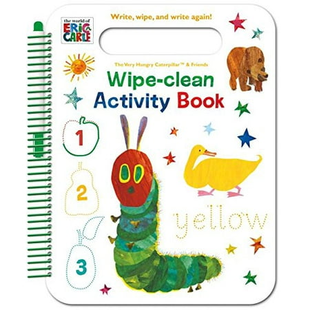 Pre-Owned The World of Eric Carle Wipe-Clean Activity Book: Write, Wipe, and Write Again! Paperback