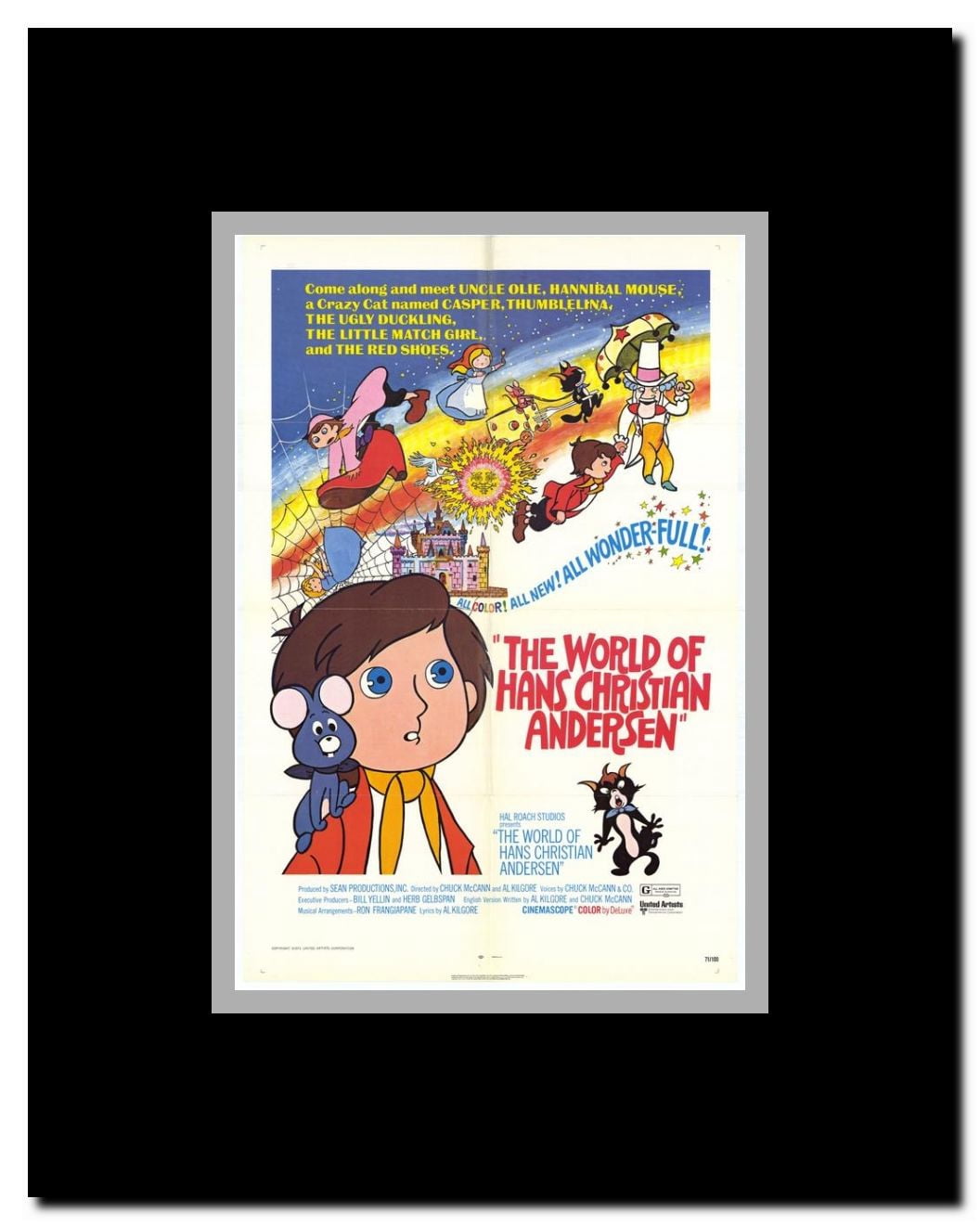 The World of Hans Christian Andersen Framed Movie Poster