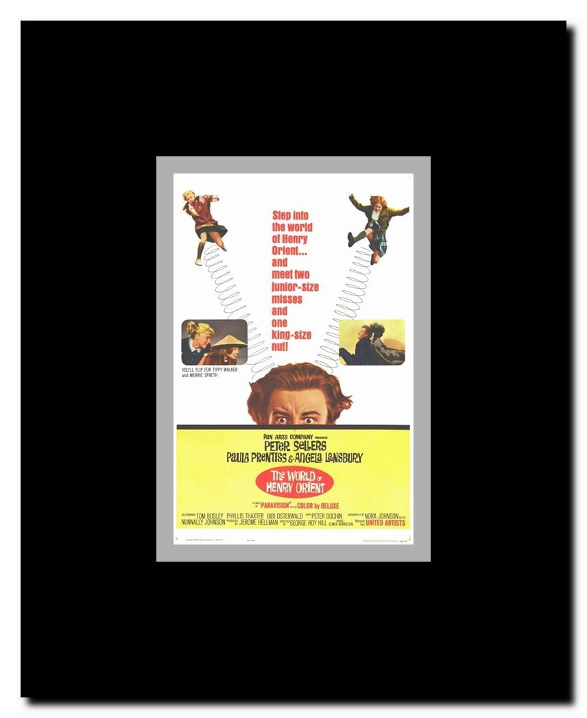 The World of Henry Orient Framed Movie Poster