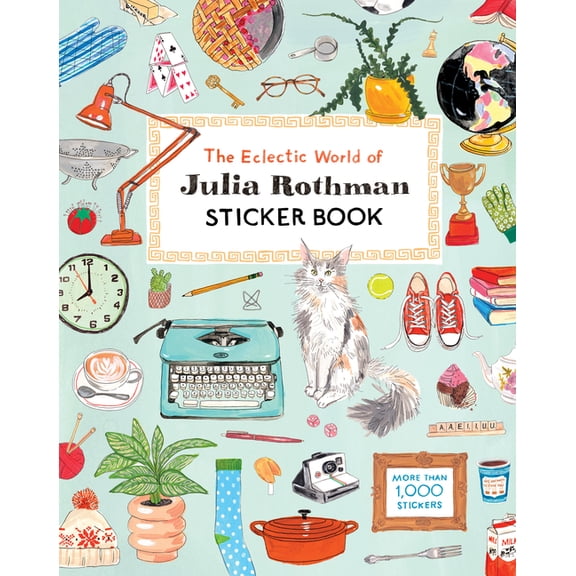 The Eclectic World of Julia Rothman Sticker Book, (Hardcover)