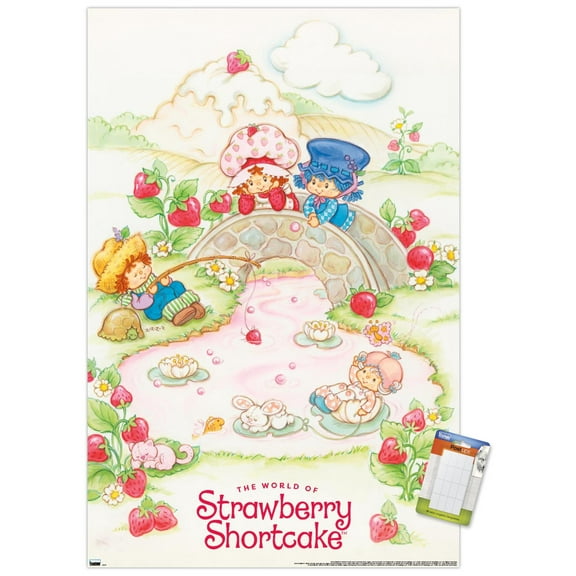 The World of Strawberry Shortcake - Bridge and Friends Wall Poster, 22.375" x 34"