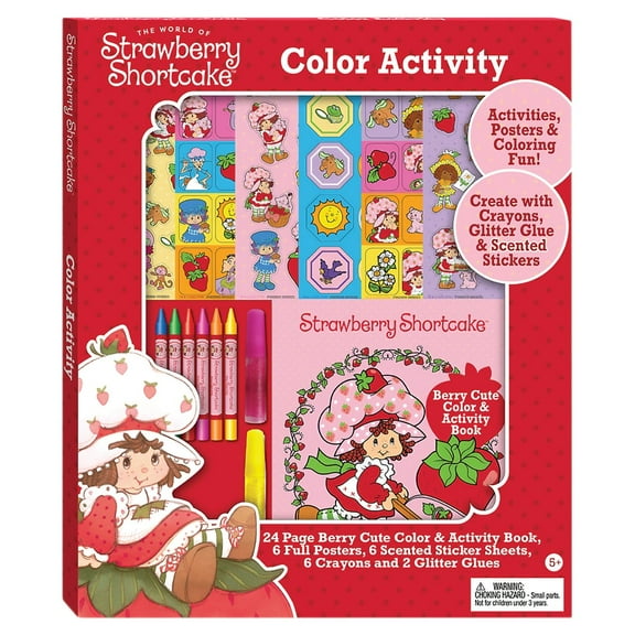 The World of Strawberry Shortcake Color Activity Set