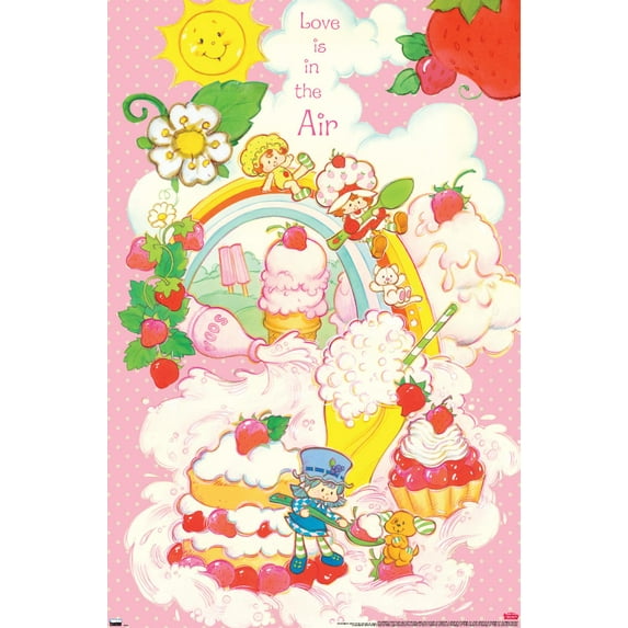 The World of Strawberry Shortcake - Rainbows and Friends Wall Poster, 14.725" x 22.375"